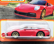 Load image into Gallery viewer, Matchbox 2024 Porsche 911 Carrera Cabriolet Red #79 MBX Highway New
