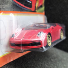 Load image into Gallery viewer, Matchbox 2024 Porsche 911 Carrera Cabriolet Red #79 MBX Highway New
