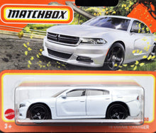 Load image into Gallery viewer, Matchbox 2024 '18 Dodge Charger Pearl White #81 MBX Highway New