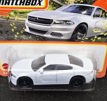 Load image into Gallery viewer, Matchbox 2024 '18 Dodge Charger Pearl White #81 MBX Highway New