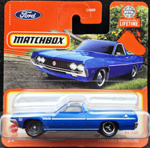 Load image into Gallery viewer, Matchbox 2024 1970 Ford Ranchero Blue #83 MBX Highway New - Fault