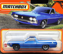 Load image into Gallery viewer, Matchbox 2024 1970 Ford Ranchero Blue #83 MBX Highway New - Fault