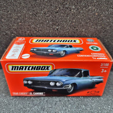 Load image into Gallery viewer, Matchbox 2024 1960 Chevy El Camino Blue #2 MBX Highway New Sealed Box