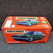 Load image into Gallery viewer, Matchbox 2024 1966 Dodge Charger Dark Green #13 MBX Showroom New Sealed Box