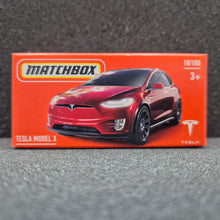 Load image into Gallery viewer, Matchbox 2024 Tesla Model X Red #18 MBX Metro New Sealed Box