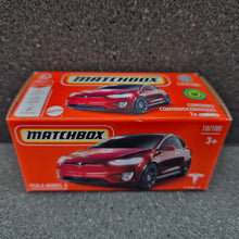 Load image into Gallery viewer, Matchbox 2024 Tesla Model X Red #18 MBX Metro New Sealed Box