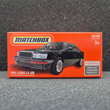 Load image into Gallery viewer, Matchbox 2024 1994 Lexus LS 400 Black #26 MBX Roadtrip New Sealed Box