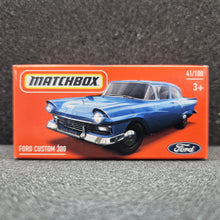 Load image into Gallery viewer, Matchbox 2024 Ford Custom 300 Blue #41 MBX Showroom New Sealed Box