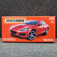 Load image into Gallery viewer, Matchbox 2024 2004 Mazda RX-8 Red #49 MBX Showroom New Sealed Box
