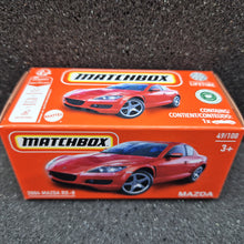 Load image into Gallery viewer, Matchbox 2024 2004 Mazda RX-8 Red #49 MBX Showroom New Sealed Box