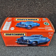 Load image into Gallery viewer, Matchbox 2024 1941 Cadillac Series 62 Convertible Coupe Blue #59 MBX Showroom New Sealed Box