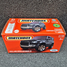 Load image into Gallery viewer, Matchbox 2024 2020 Land Rover Defender 90 Matte Black #61 MBX Off-Road New Sealed Box