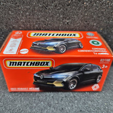 Load image into Gallery viewer, Matchbox 2024 2022 Renault Megane Blue-Black #82 MBX Metro New Sealed Box