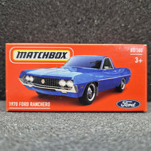 Load image into Gallery viewer, Matchbox 2024 1970 Ford Ranchero Blue #83 MBX Highway New Sealed Box