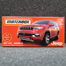 Load image into Gallery viewer, Matchbox 2024 2022 Jeep Wagoneer Red #97 MBX Off-Road New Sealed Box