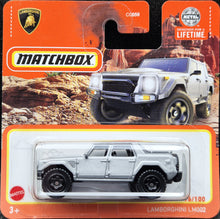 Load image into Gallery viewer, Matchbox 2024 Lamborghini LM002 Matte Silver #96 MBX Off-Road New