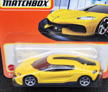 Load image into Gallery viewer, Matchbox 2023 2021 Koenigsegg Gemera Yellow #74 MBX Showroom New