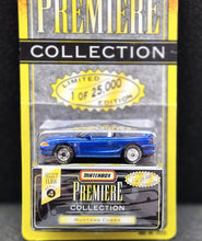 Load image into Gallery viewer, Matchbox 1997 Ford Mustang Cobra Blue Premiere Collection Series 4 - Limited Edition