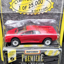 Load image into Gallery viewer, Matchbox 1997 Lamborghini Diablo Red Premiere Collection Series 4 - Limited Edition