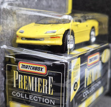 Load image into Gallery viewer, Matchbox 1997 Camaro Z28 Yellow Premiere Collection Series 4 - Limited Edition