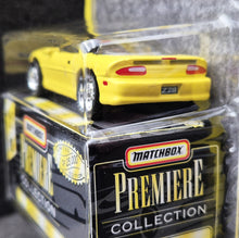 Load image into Gallery viewer, Matchbox 1997 Camaro Z28 Yellow Premiere Collection Series 4 - Limited Edition