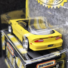 Load image into Gallery viewer, Matchbox 1997 Camaro Z28 Yellow Premiere Collection Series 4 - Limited Edition