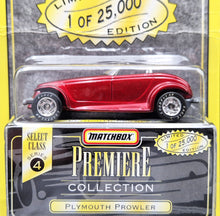 Load image into Gallery viewer, Matchbox 1997 Plymouth Prowler Red Premiere Collection Series 4 - Limited Edition
