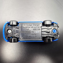 Load image into Gallery viewer, Matchbox 2020 2018 Dodge Charger Blue #15 MBX City