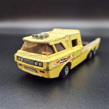 Load image into Gallery viewer, Matchbox 1974 Racing Car Transporter K-7 Yellow Super Kings