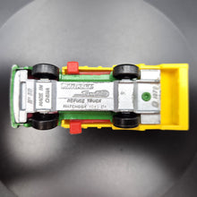 Load image into Gallery viewer, Matchbox 1987 Refuse Truck Green #36 Matchbox 1-75 Superfast