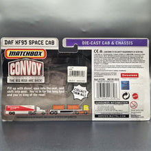 Load image into Gallery viewer, Matchbox 2008 DAF XF95 Space Cab Container Truck Dark Red MB Convoy MB8198