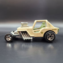 Load image into Gallery viewer, Hot Wheels 2009 Custom '42 Jeep CJ-2A Matte Khaki #27 2009 New Models
