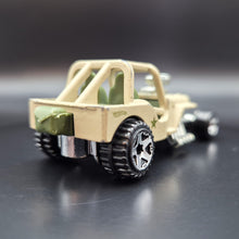 Load image into Gallery viewer, Hot Wheels 2009 Custom '42 Jeep CJ-2A Matte Khaki #27 2009 New Models
