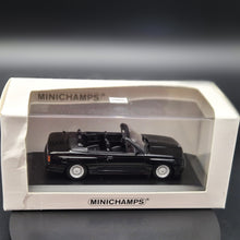 Load image into Gallery viewer, Minichamps 1988 BMW M3 Cabriolet (E30) Black 1:43 Liimted Edition