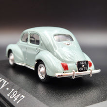 Load image into Gallery viewer, Universal Hobbies 2005 1947 Renault 4CV Light Green 1:43 Renault Collection Die Cast Car