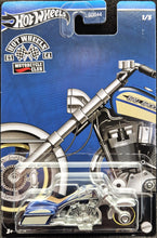 Load image into Gallery viewer, Hot Wheels 2024 Bad Bagger Blue Hot Wheels Motorcycle Club 1/5 New Long Card