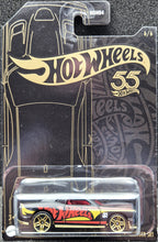 Load image into Gallery viewer, Hot Wheels 2023 '15 Dodge Challenger SRT Matte Black 55th Anniversary Black & Yellow Series 6/6 New