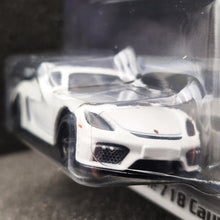 Load image into Gallery viewer, Hot Wheels 2023 Porsche 718 Cayman GT4 White Fast & Furious Premium 4/5 New