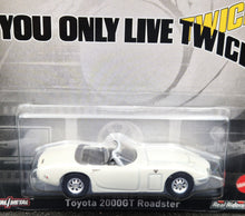 Load image into Gallery viewer, Hot Wheels 2023 Toyota 2000GT Roadster White HW Entertainment - You Only Live Twice - James Bond