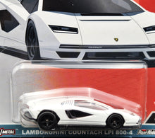 Load image into Gallery viewer, Hot Wheels 2023 Lamborghini Countach LPI 800-4 White Hot Wheels Spettacolare Car Culture 4/5 New