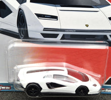 Load image into Gallery viewer, Hot Wheels 2023 Lamborghini Countach LPI 800-4 White Hot Wheels Spettacolare Car Culture 4/5 New