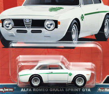 Load image into Gallery viewer, Hot Wheels 2023 Alfa Romeo Giulia Sprint GTA White Hot Wheels Spettacolare Car Culture 5/5 New