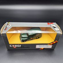 Load image into Gallery viewer, Corgi 1959 Morris Minor Van Gas Board Dark Green C957/2 1986 Corgi Classics 1:43 Die Cast Model