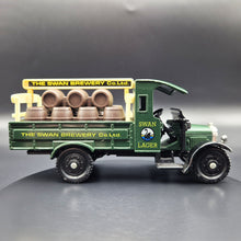 Load image into Gallery viewer, Corgi 1930 Thornycroft Beer Truck Swan Lager Green C867/3 1986 Corgi Classics 1:43 Die Cast Model