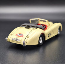 Load image into Gallery viewer, Corgi 1952 Jaguar XK120 2 Door Roadster/Rally Car Cream #804 Corgi Cars of the 50's 1:36 Die Cast Model
