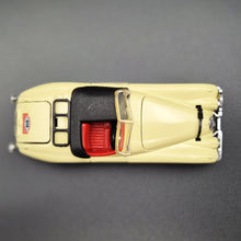 Load image into Gallery viewer, Corgi 1952 Jaguar XK120 2 Door Roadster/Rally Car Cream #804 Corgi Cars of the 50's 1:36 Die Cast Model