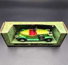 Load image into Gallery viewer, Matchbox 1931 Stutz Bearcat Green Models Of Yesteryear Y14