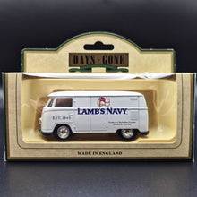 Load image into Gallery viewer, Lledo Days Gone 1955 VW Transporter (T1) Van #DG73014 Lambs Navy Rum
