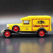 Load image into Gallery viewer, Lledo Days Gone 1936 Packard Van Yellow #18 - Colman's Mustard