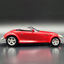 Load image into Gallery viewer, Universal Hobbies Eagle's Race 1998 Plymouth Prowler Convertible Red #3640 1:43 Die Cast Model